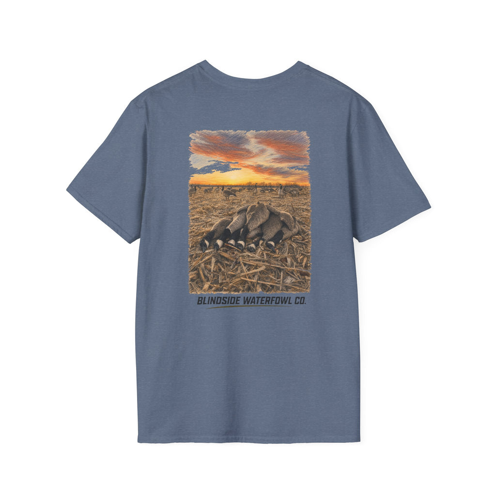 Blindside Waterfowl Co. Sunset Pile T-Shirt