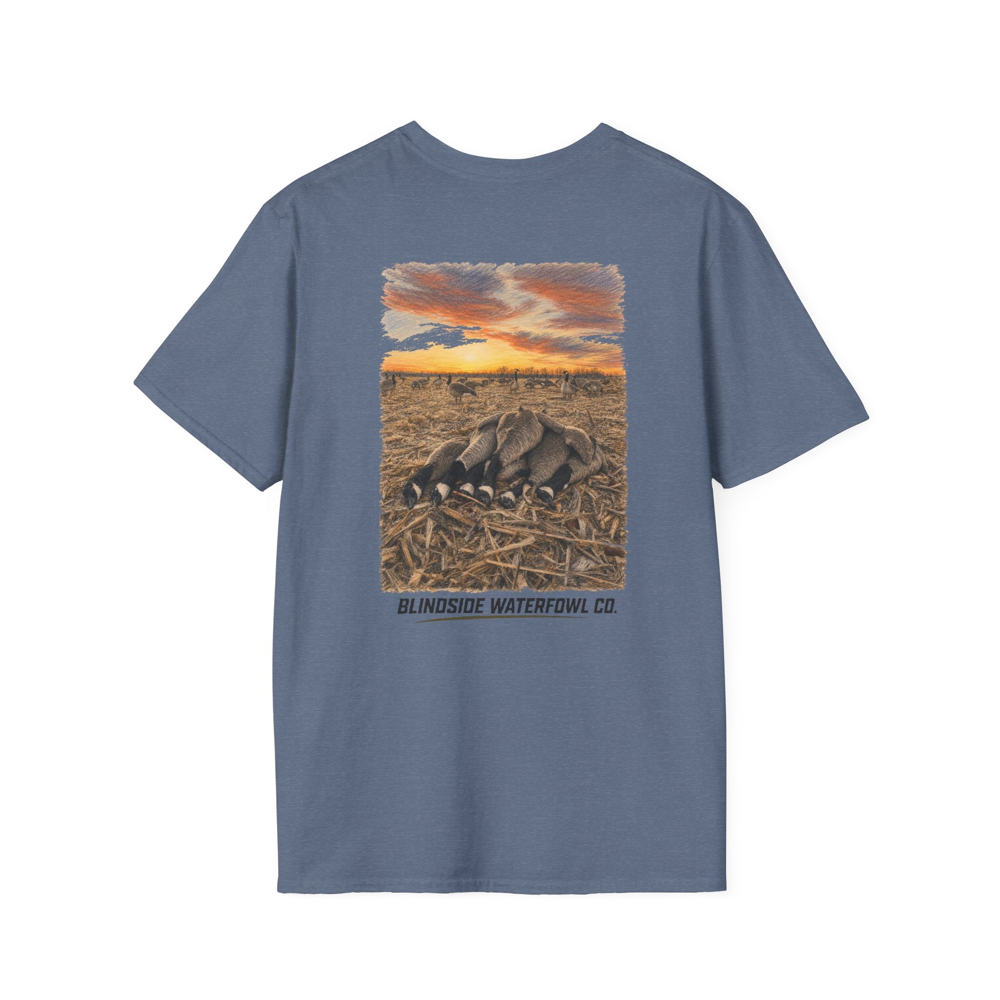 Blindside Waterfowl Co. Sunset Pile T-Shirt