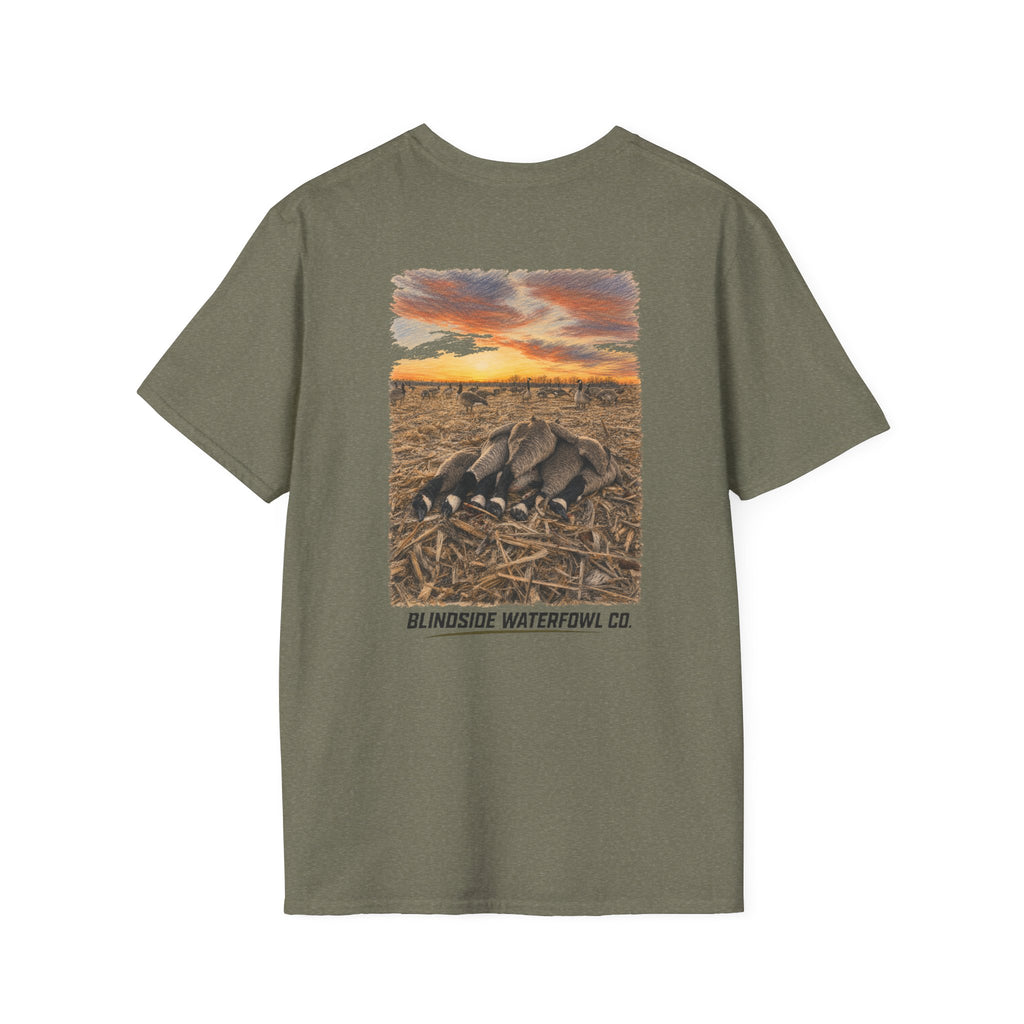 Blindside Waterfowl Co. Sunset Pile T-Shirt